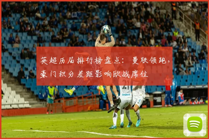 英超历届排行榜盘点:曼联领跑,豪门积分差距影响欧战席位