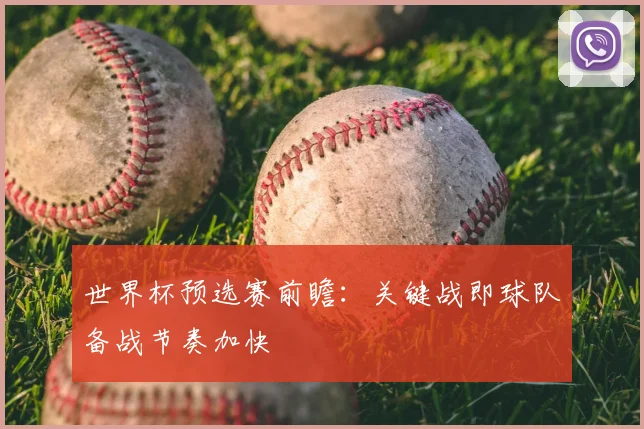 世界杯预选赛前瞻:关键战即球队备战节奏加快